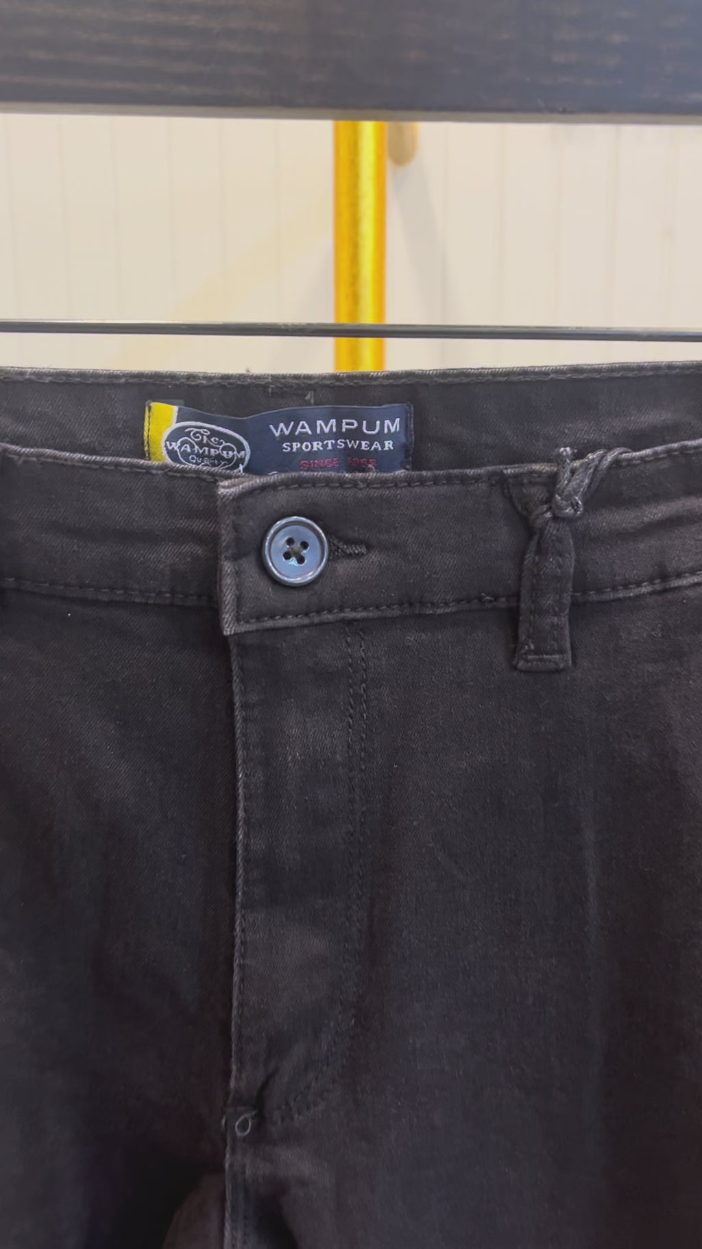 GATSBY Mans Twill Pant _Clayton Black