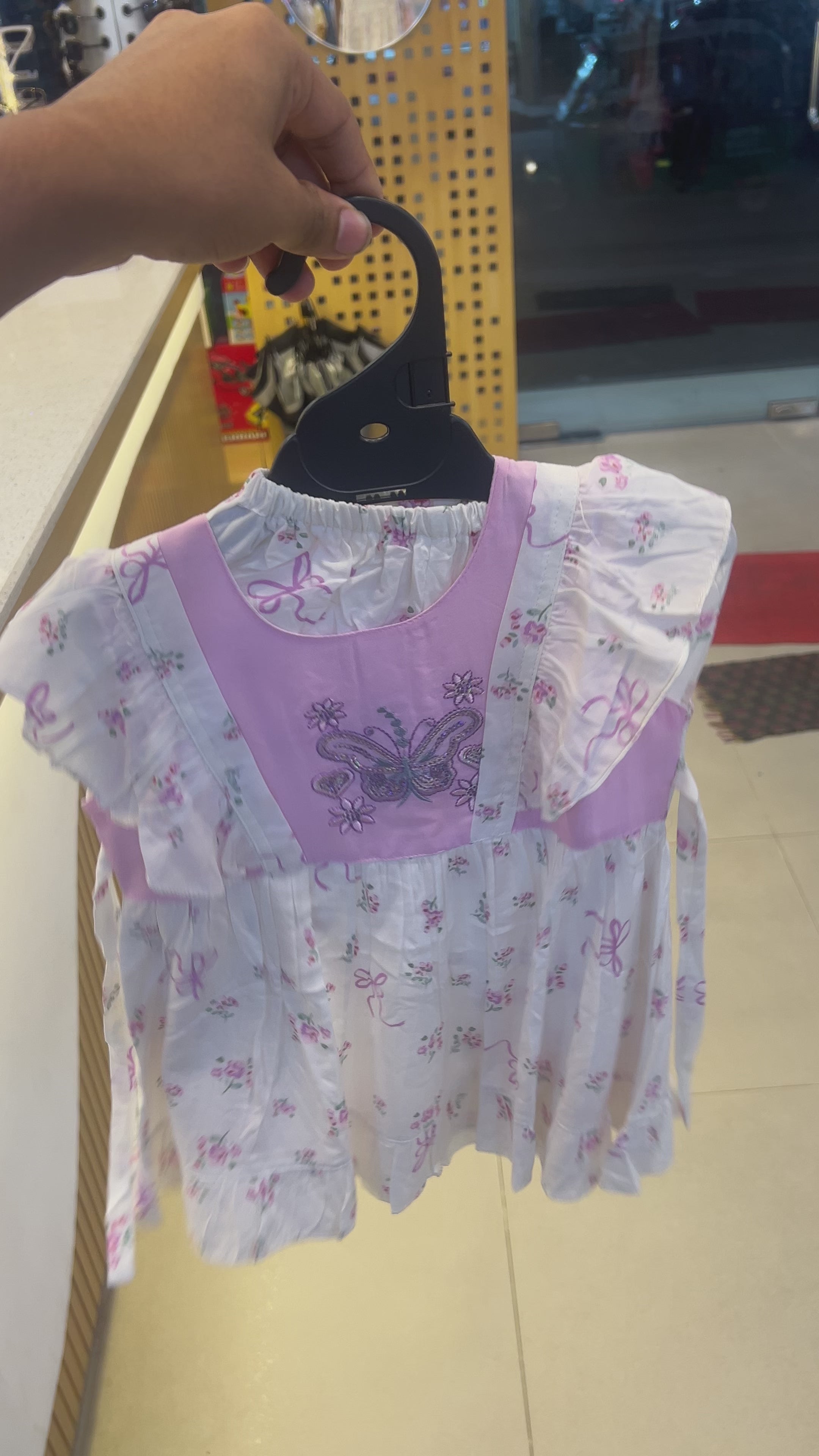 Girls Floral Dress Set 56