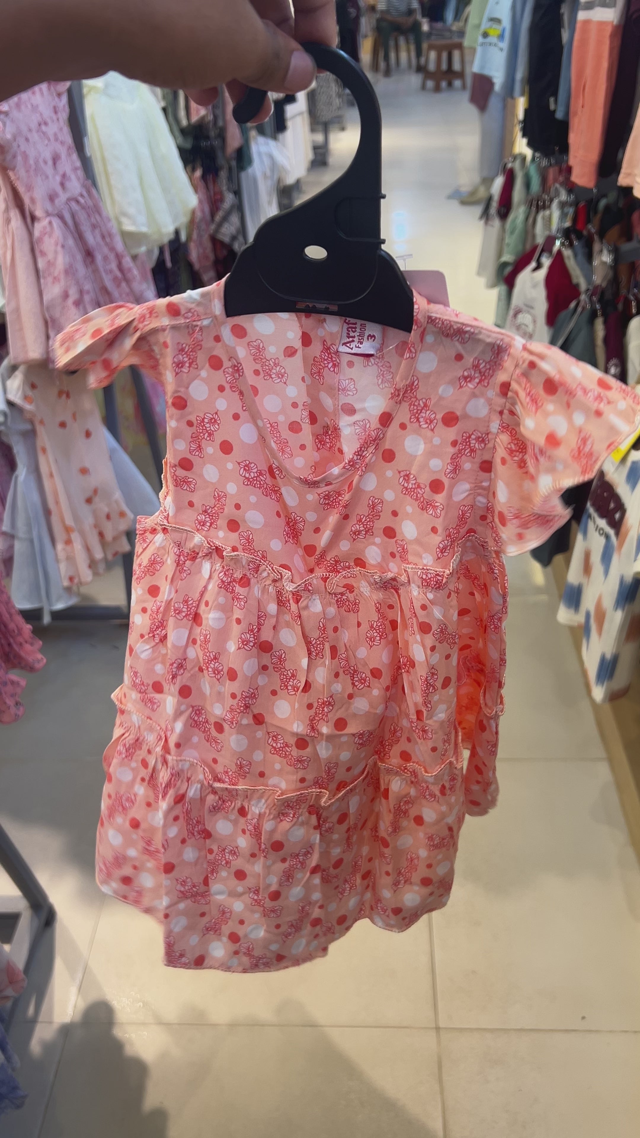 Baby Girl Frock with Inner Pant 0010