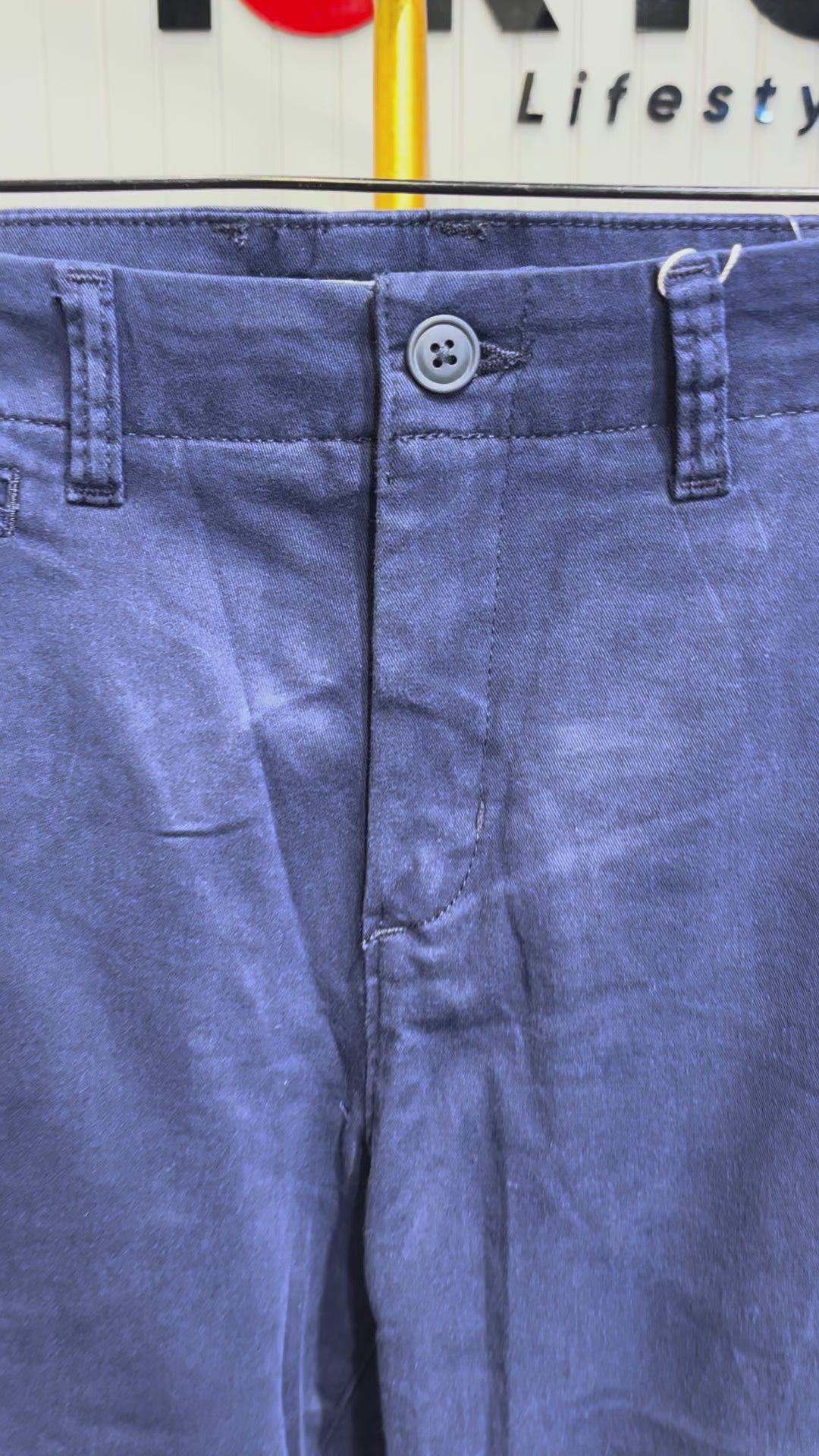 GATSBY Mens Twill Pant Esprit Navy 4060