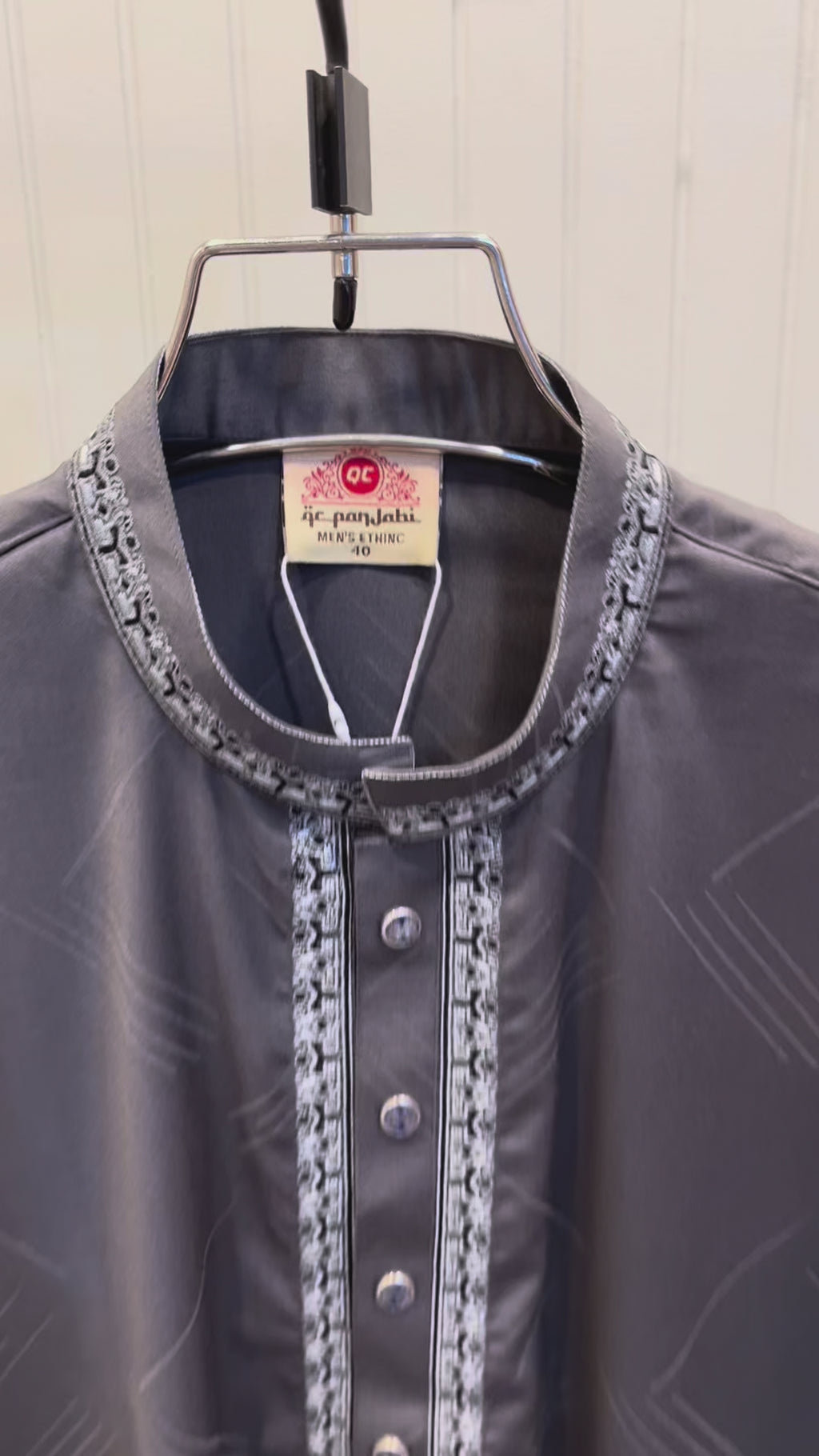 Luxury embroidery Panjabi with premium finish 618