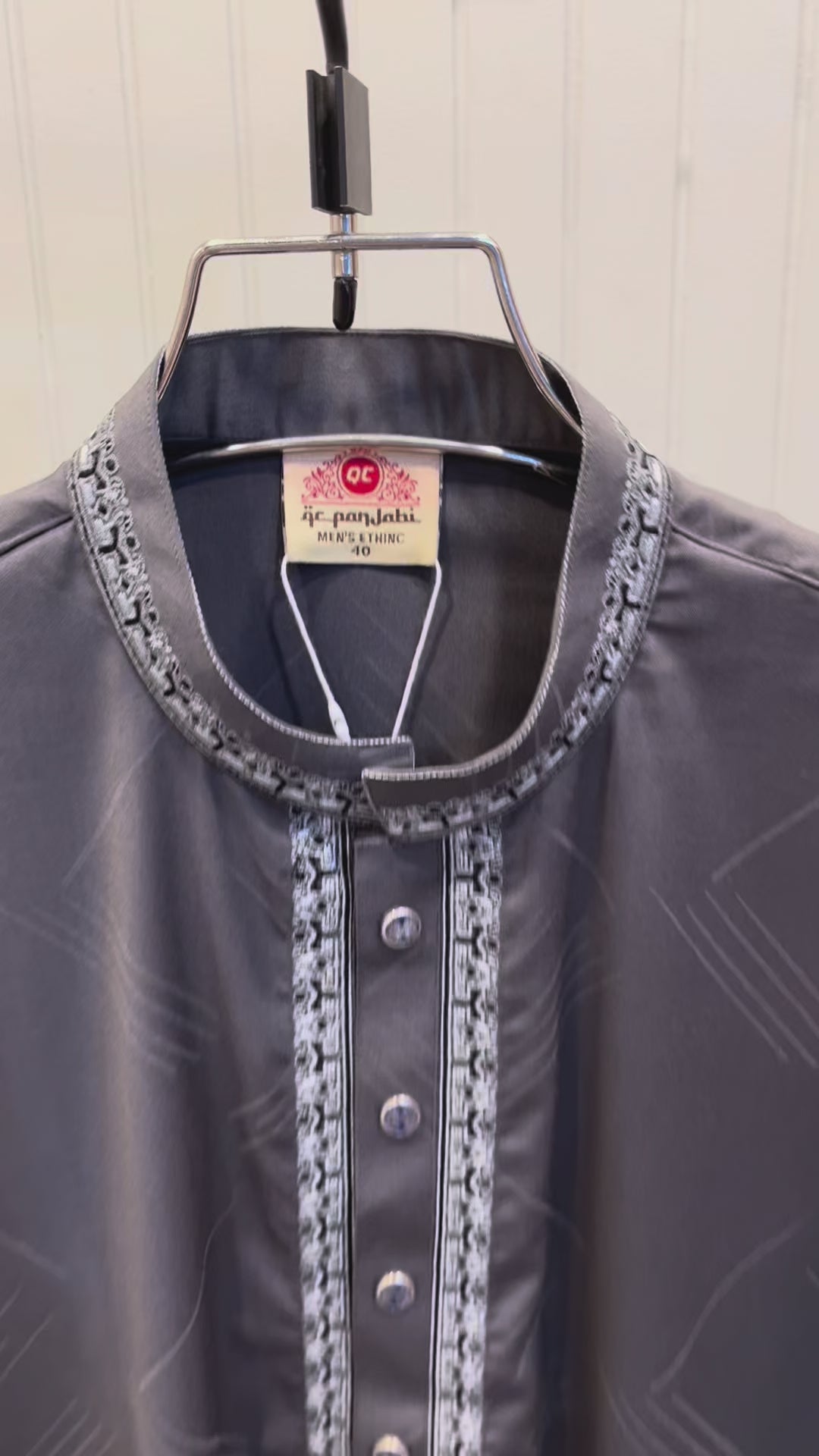 Luxury embroidery Panjabi with premium finish 618