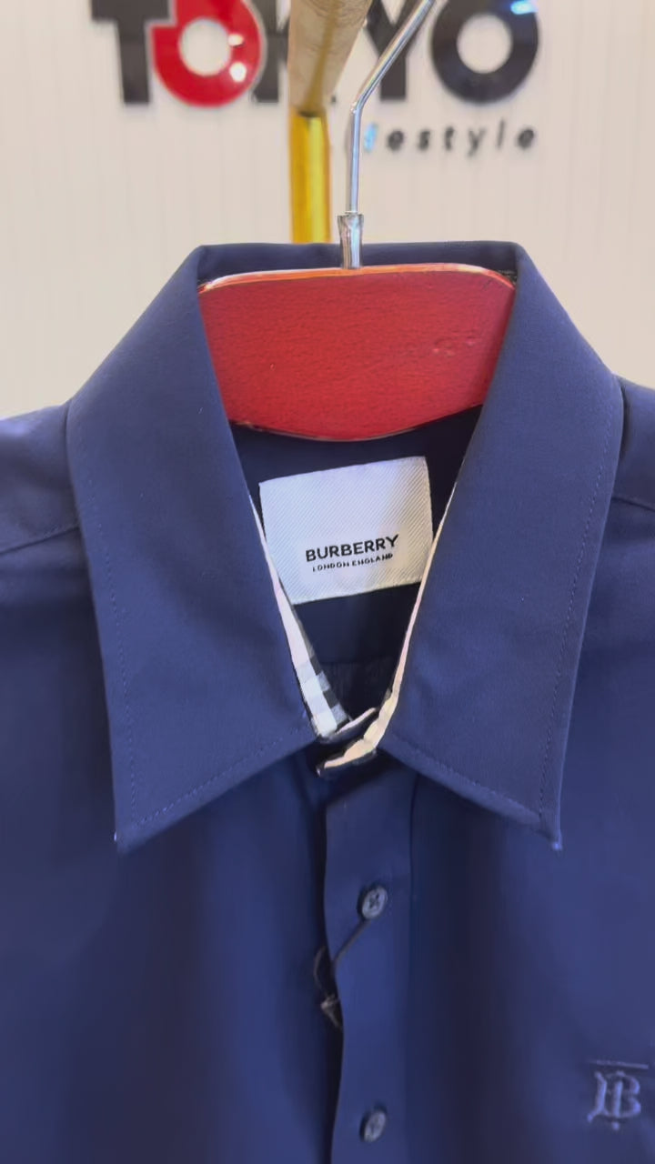 Signature Solid Shirt BRS BT Navy 03