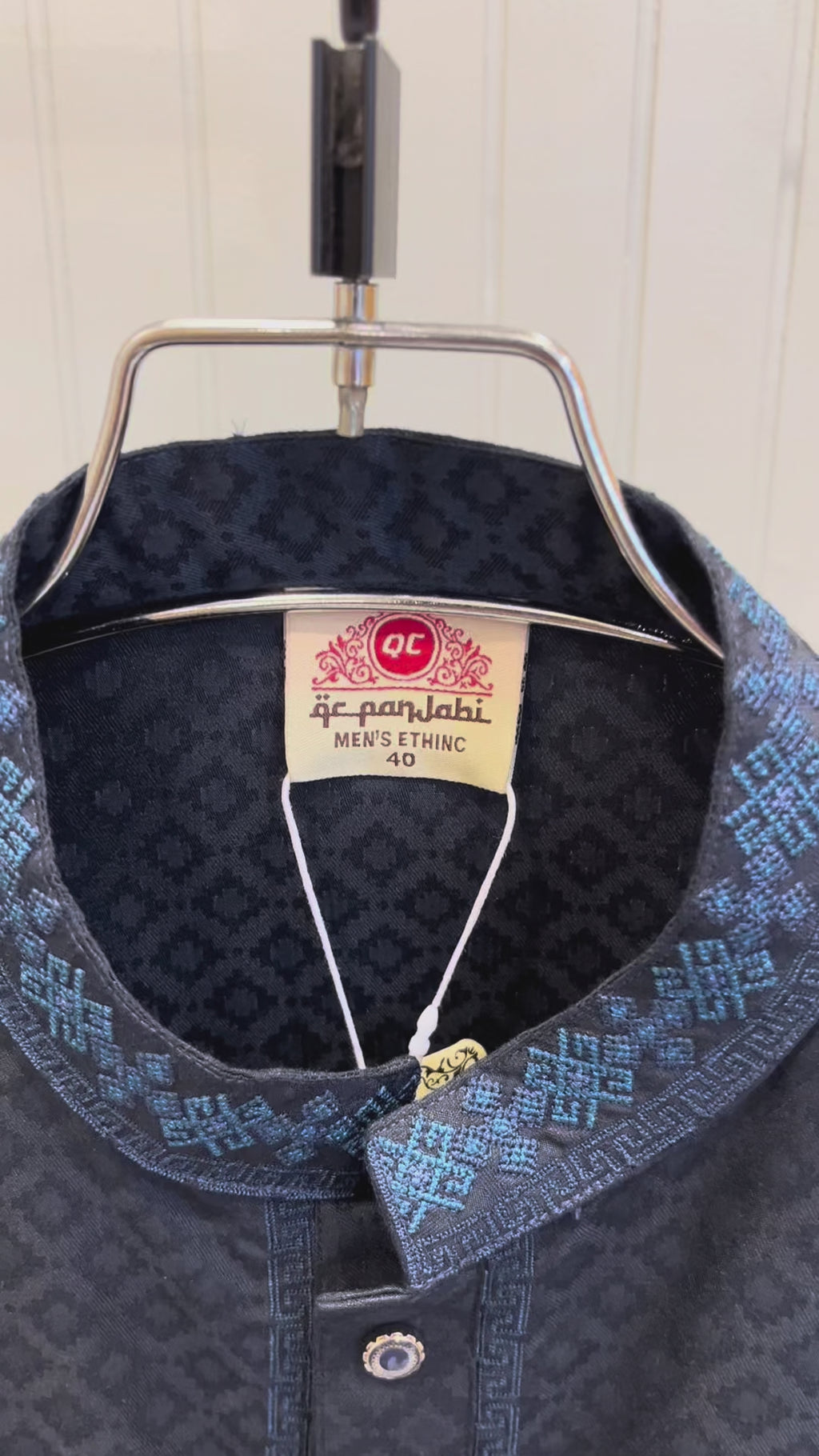 Luxury embroidery Panjabi with premium finish 409