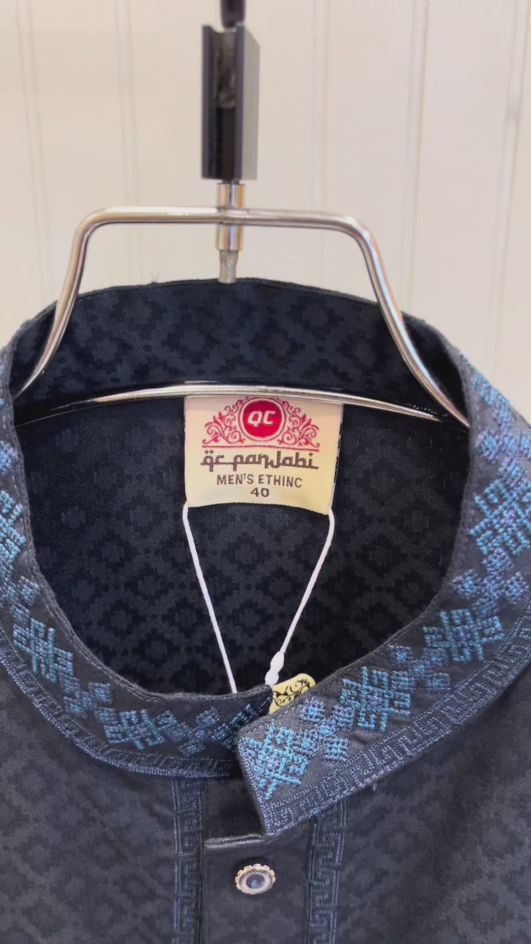 Luxury embroidery Panjabi with premium finish 409