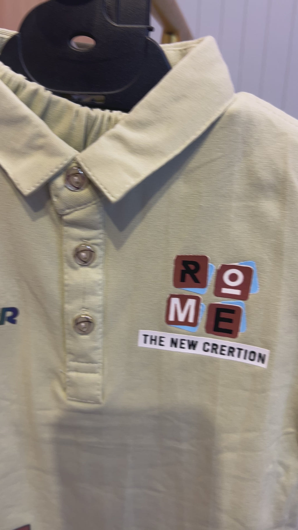Kids Premium Polo Co-Ord Set – Starter Graphic Design 287