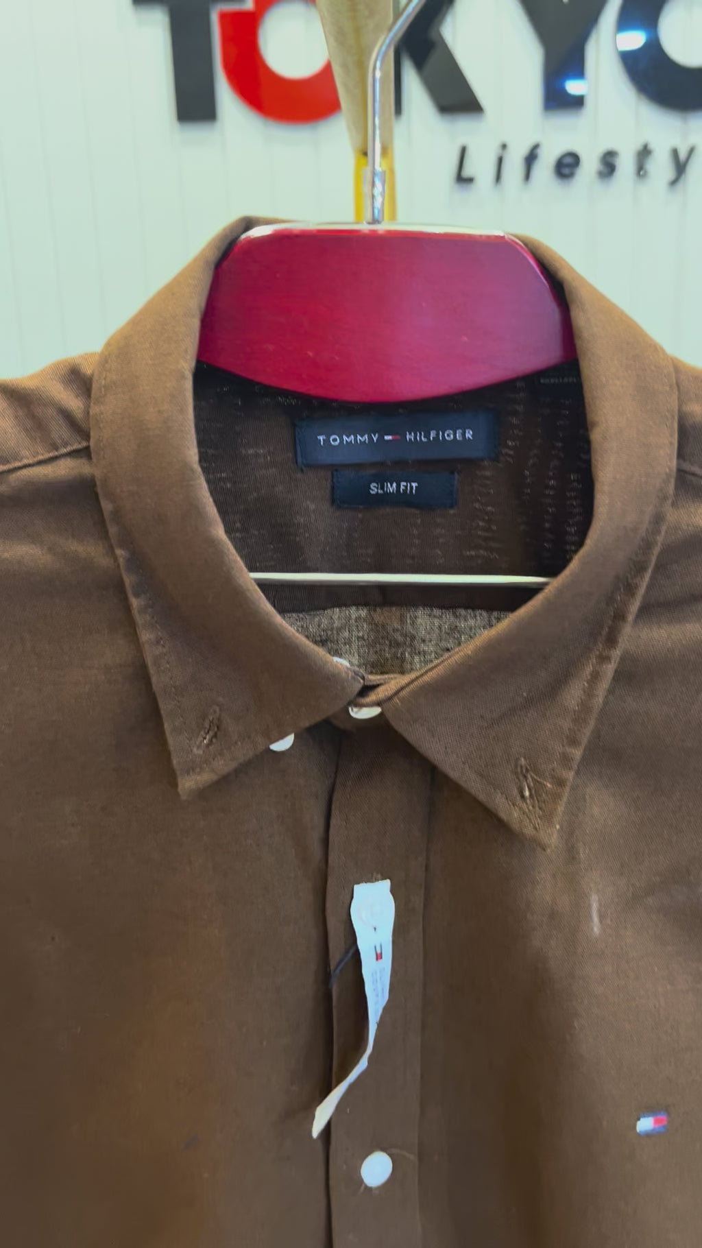 TMS Signature Solid Cotton Shirt 114