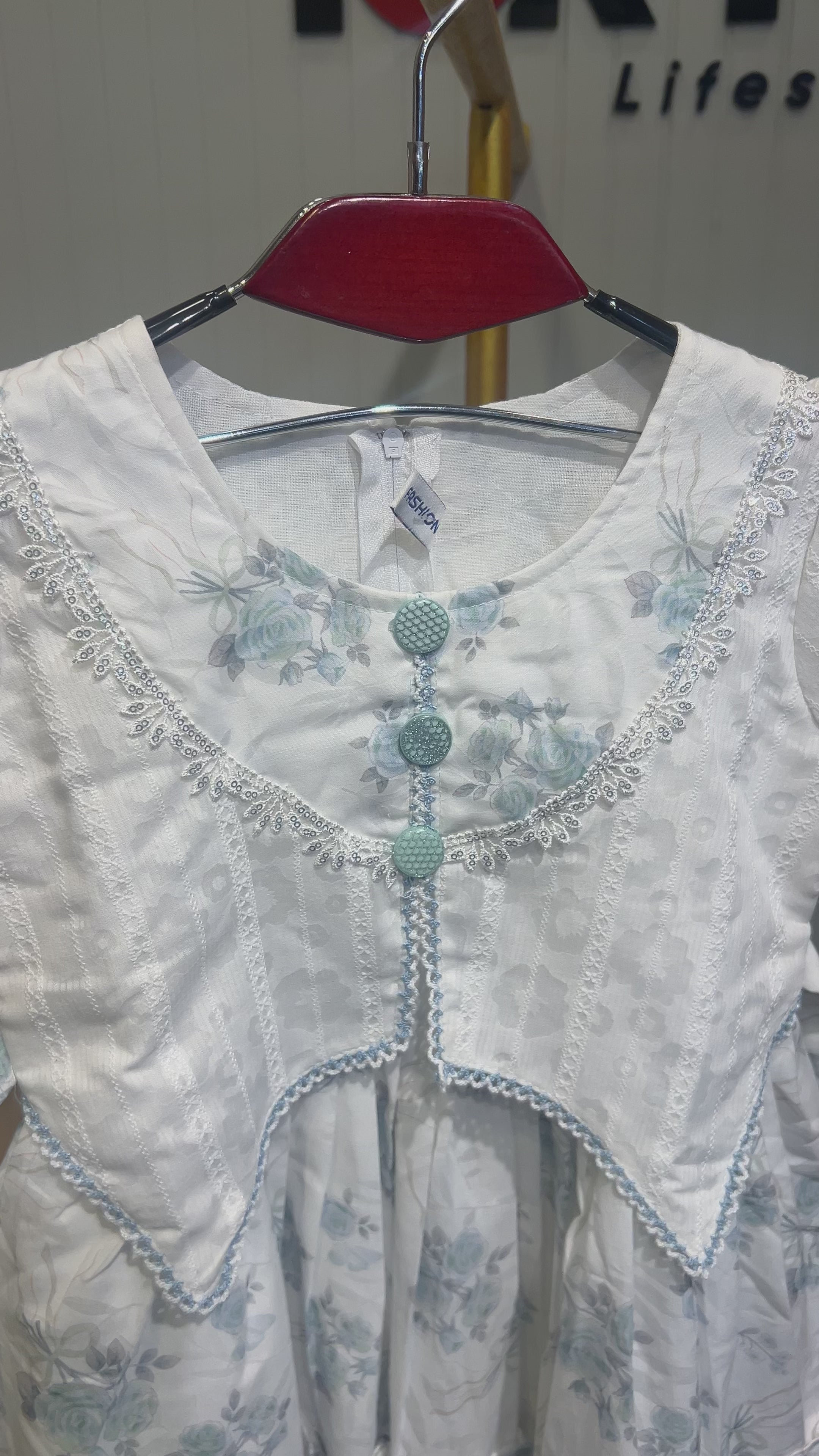 Girls Premium Floral Party Dress 34