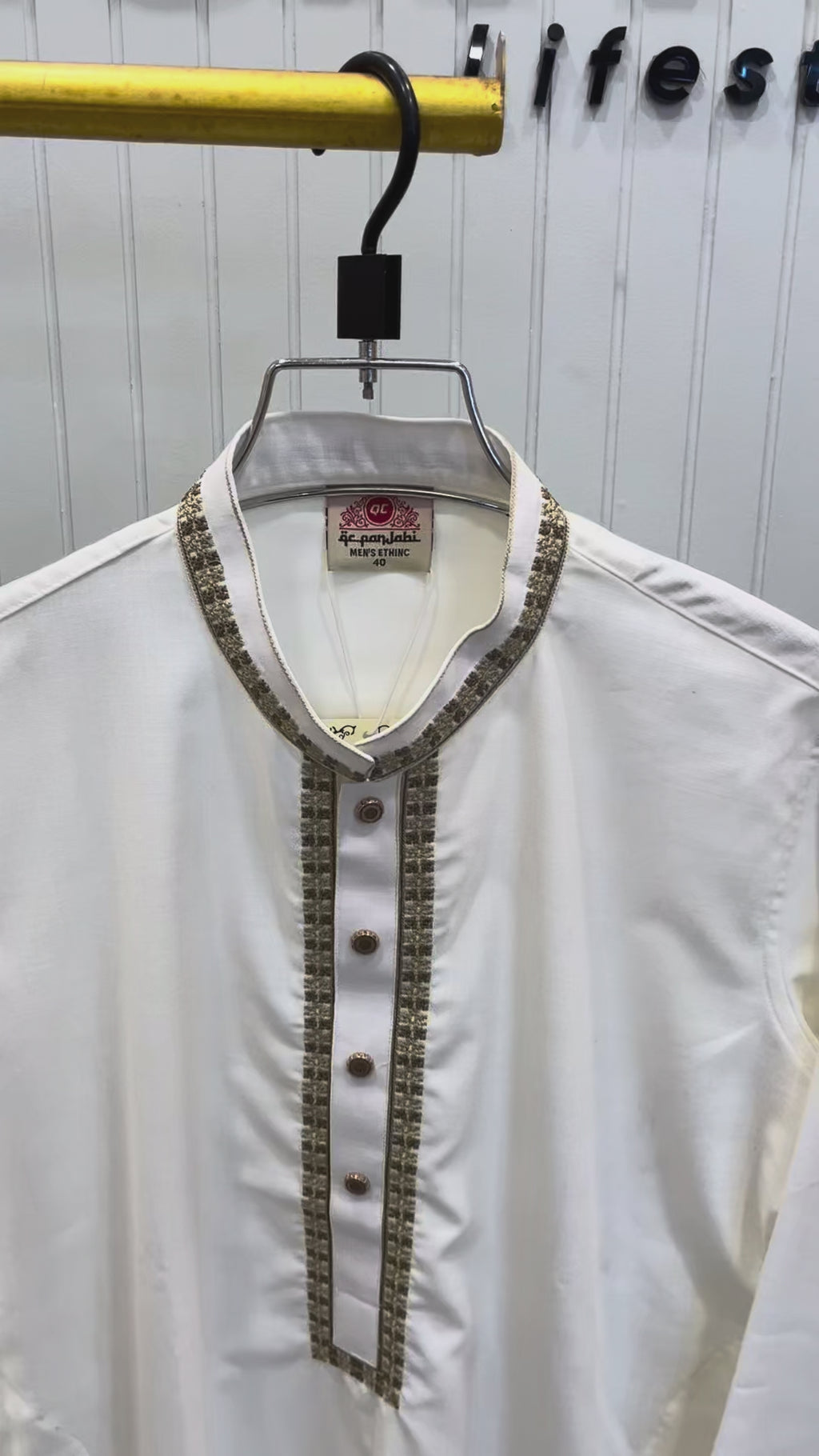 Luxury embroidery Panjabi with premium finish 200