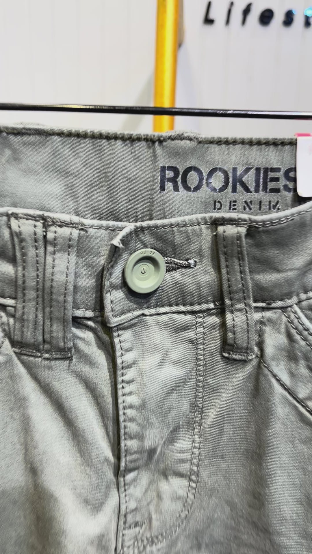 MILITARY GREEN COMFORT STRAIGHT FIT STRETCH CARGO PANTS RJCP1366-mgreen