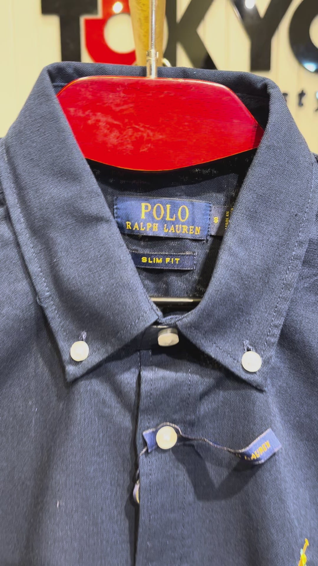 Premium Solid stretch Cotton Shirt RLS Navy 111