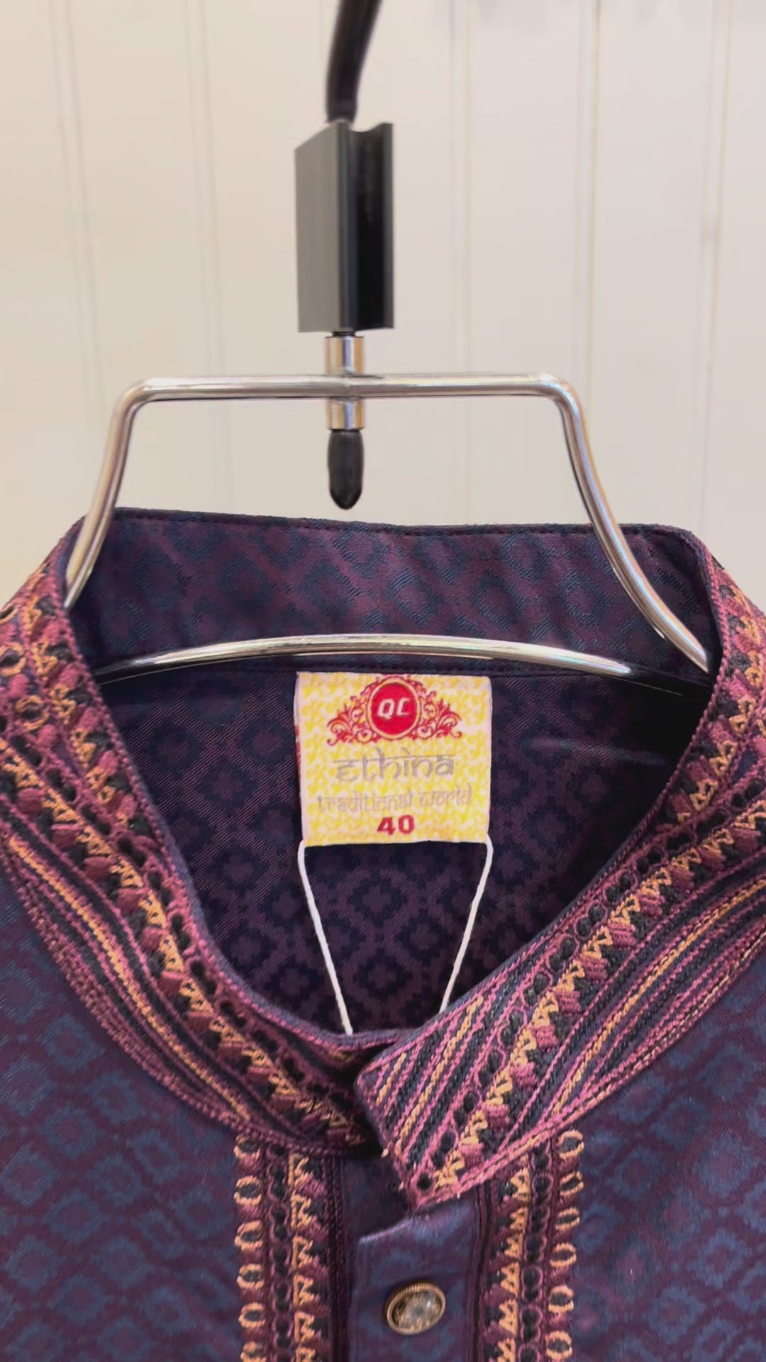 Luxury embroidery Panjabi with premium finish 400