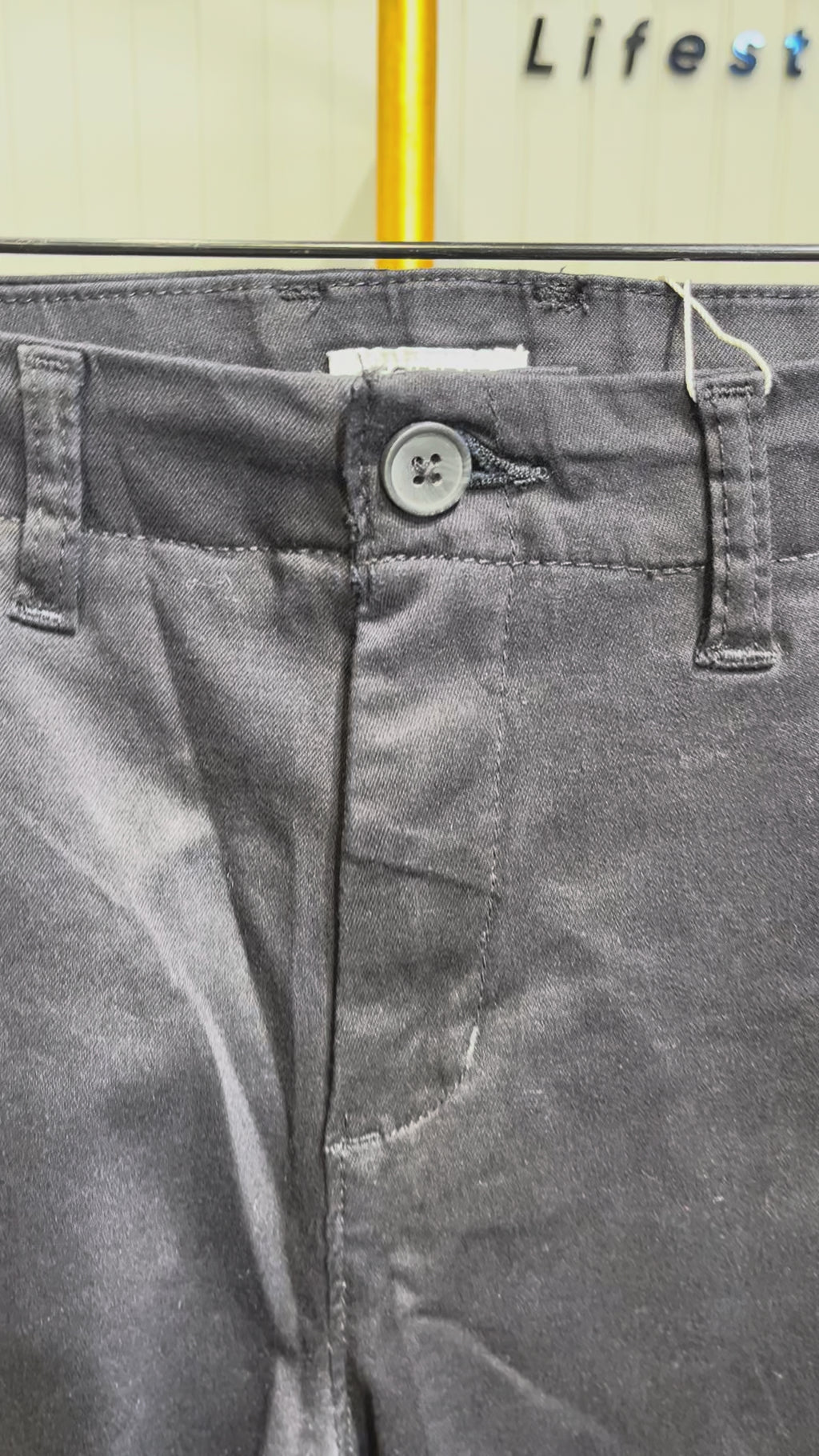 GATSBY Mens Twill Pant Esprit Black 4057