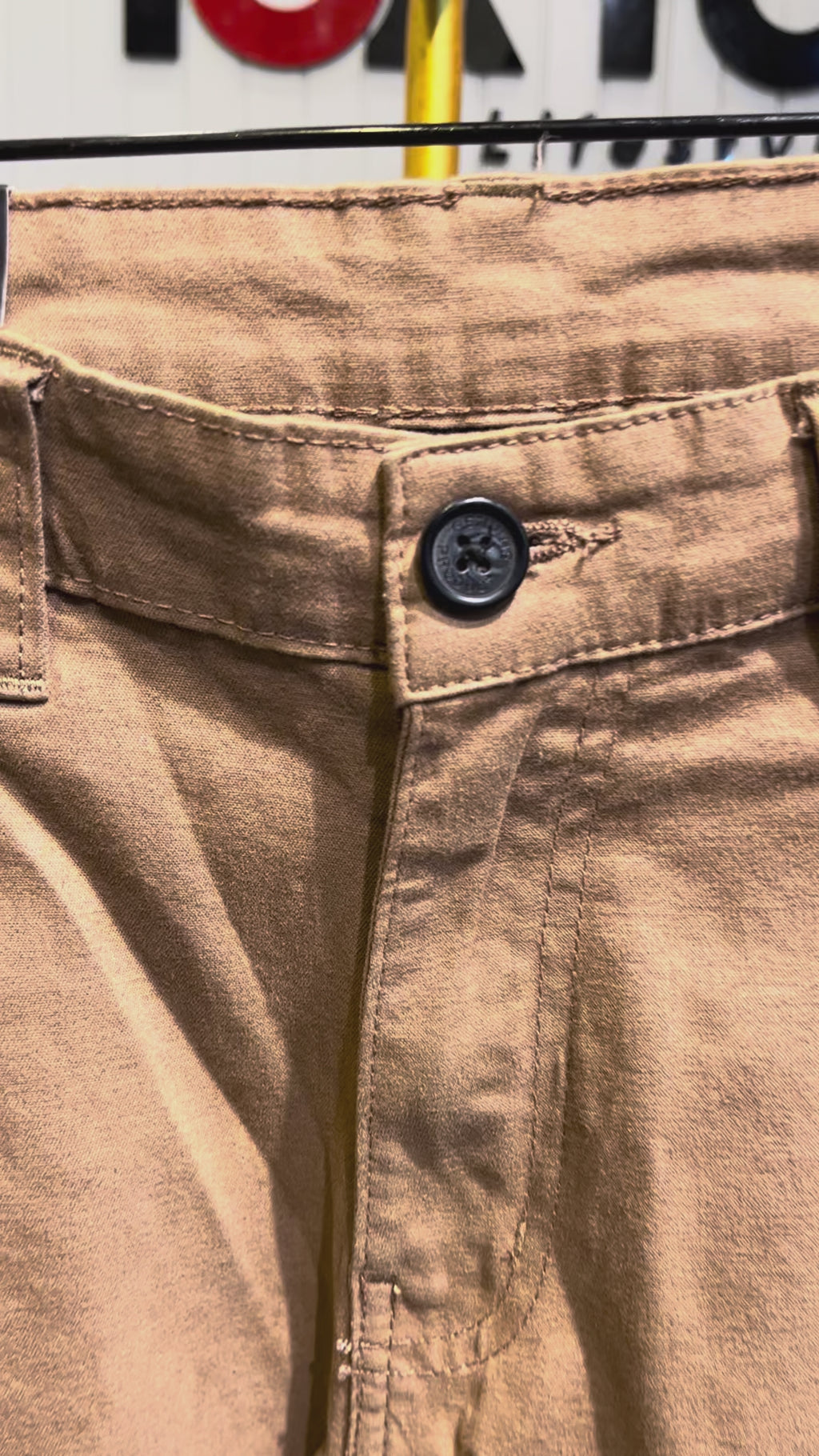 GATSBY 10 POCET CARGO TWILL PANT _ASH MAN TAN