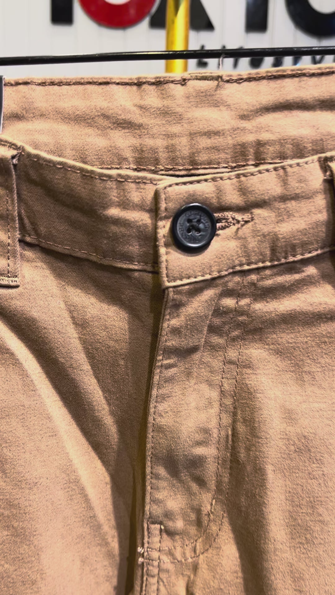 GATSBY 10 POCET CARGO TWILL PANT _ASH MAN TAN