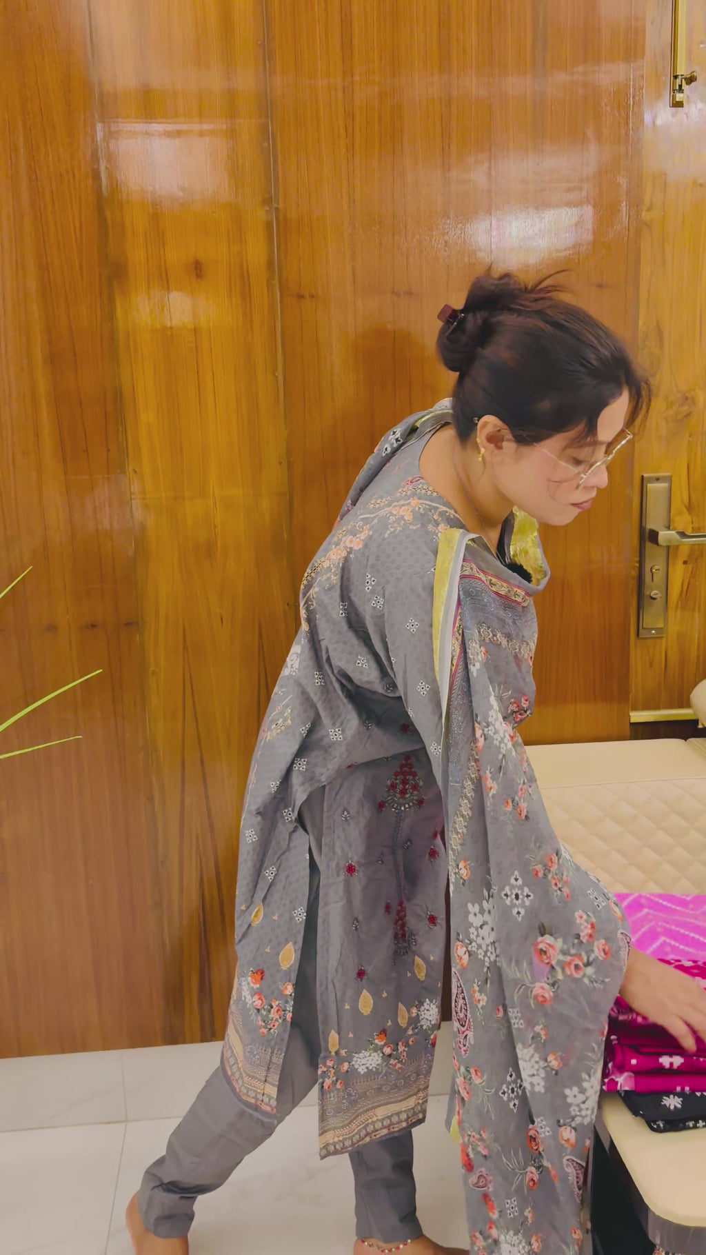 Soft Jamdani Three Piece JT08