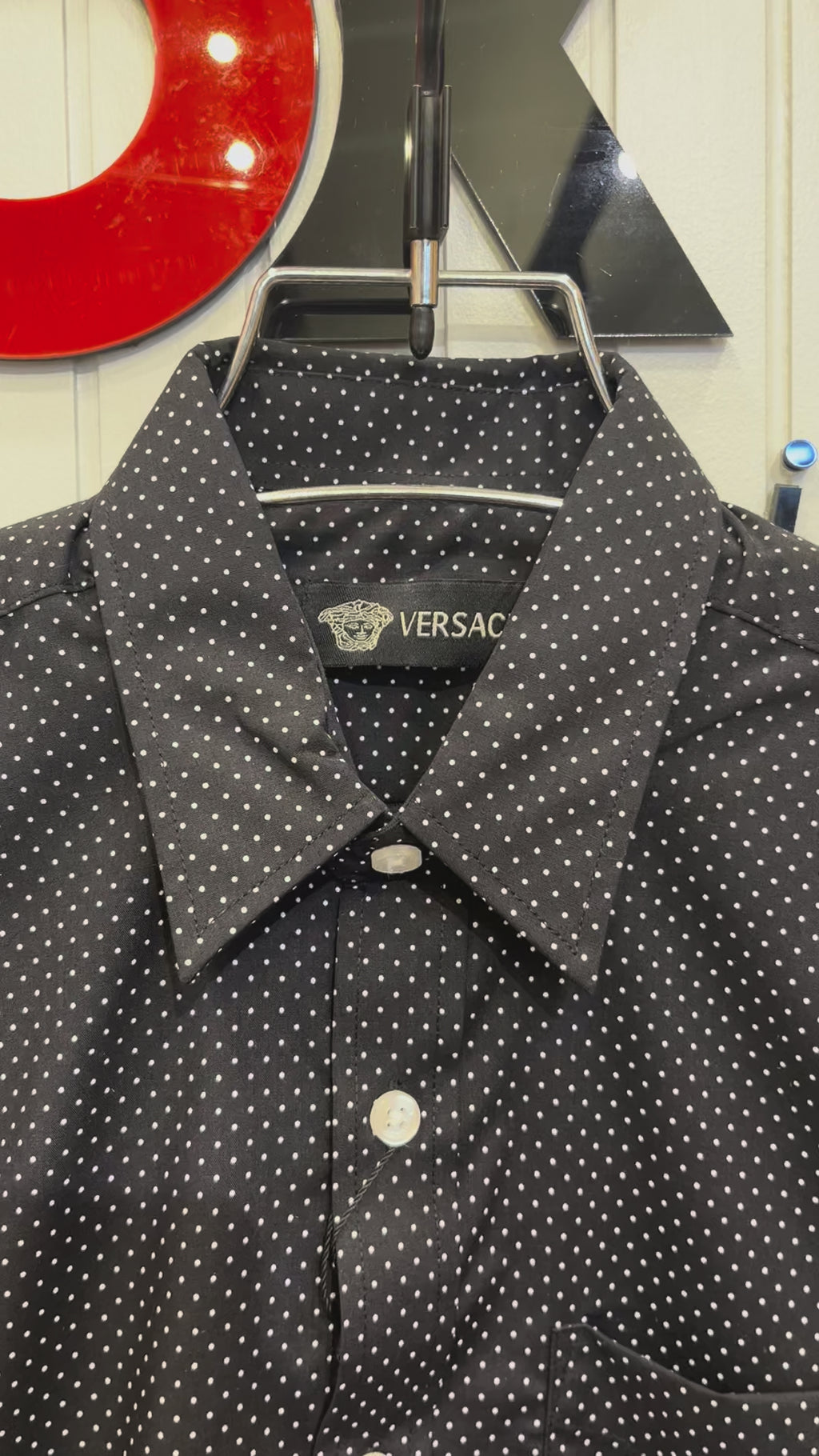 Premium Micro Printed Cotton Shirt VRSCP 107