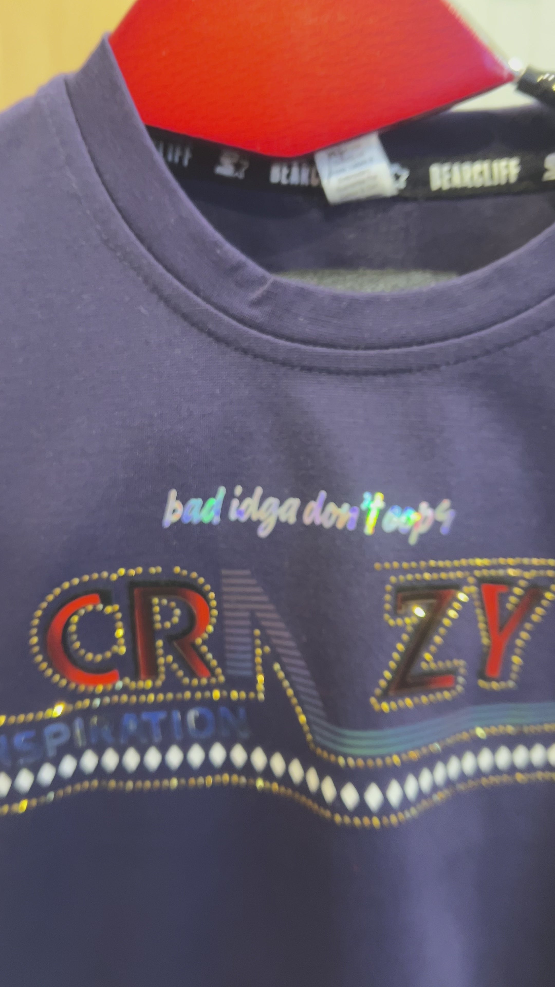 Boys Graphic T-Shirt & Shorts Set – Crazy Inspiration Print 367