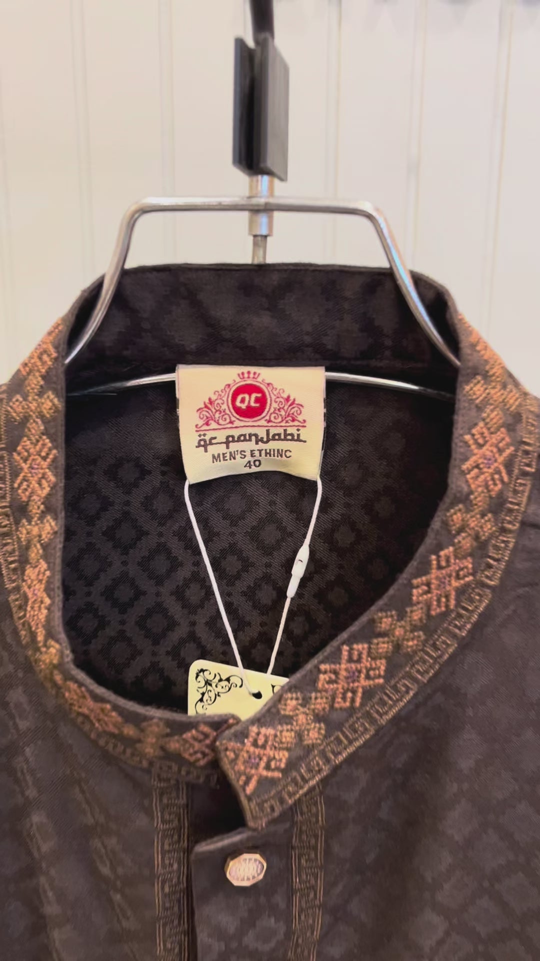 Luxury embroidery Panjabi with premium finish 411