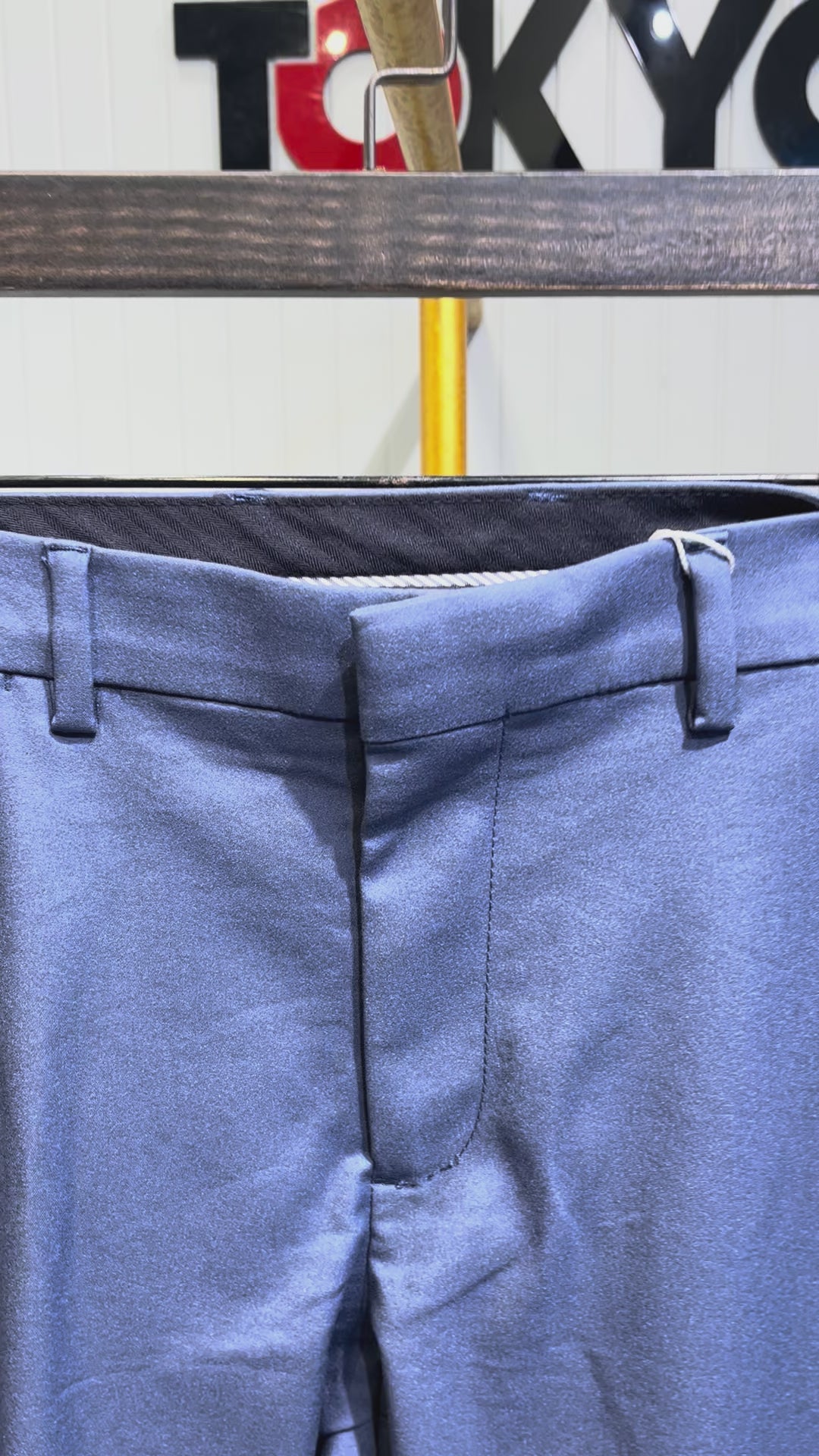 Men's Slim Fit Chino Pants dark blue