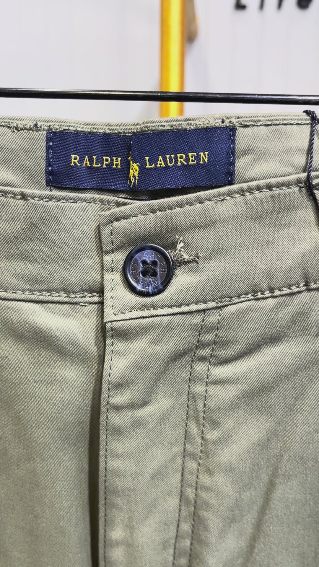RL Premium Chino Pant Olive Green-1113