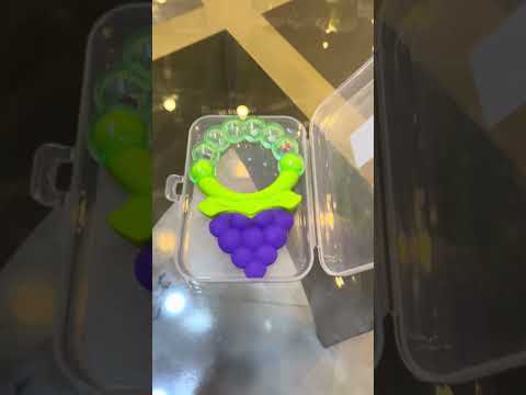 Baby Fruit Shape Teether with Beads