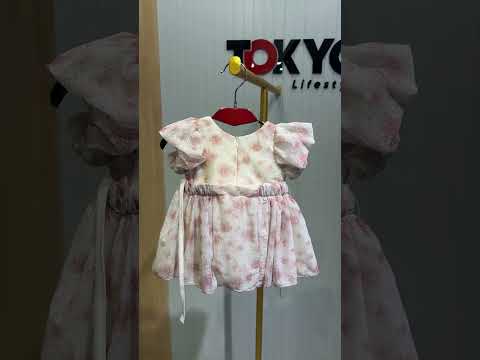 Baby Girls Elegant Embroidered Dress 260