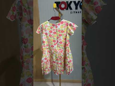 Girls Floral Printed Top & Pant Set (2-Piece) 2