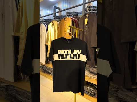 Mens Premium Black T-SHIRT 037