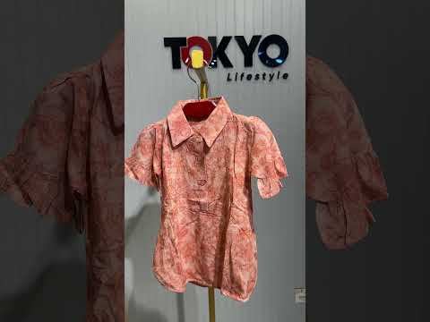 Girls Floral Printed Shirt & Trouser Set 181