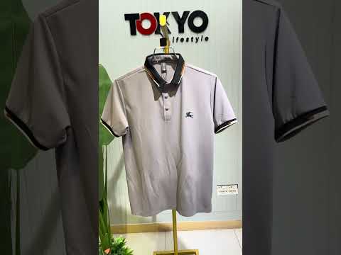 Peach Luxury Finish Polo Tshirt BRPL Ash-C532