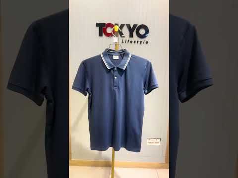 GATSBY Mens Polo T-shirt Celio Navy Blue 4003