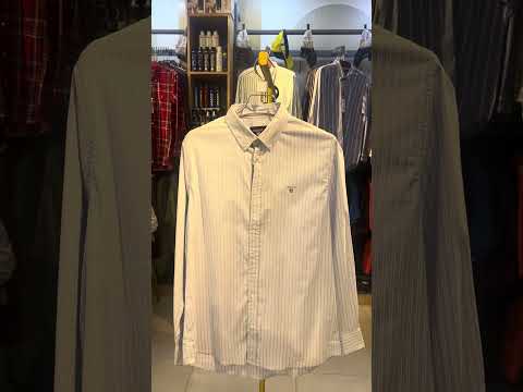 GATSBY Mens F/S Strip Shirt_ GNTS G108