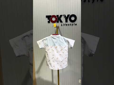 Baby Boys Summer Umbrella Print Shirt & Shorts Set 141