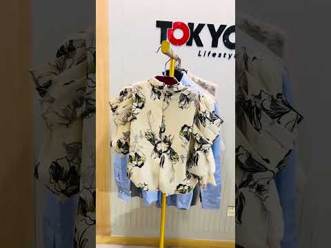 Girls Floral Top & Solid Pants Set 117