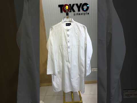 GATSBY Mens Panjabi KET2610 White