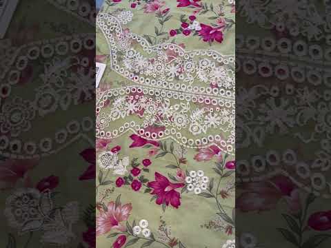 Luxury Digital Printed Lawn Three Piece Set -C267