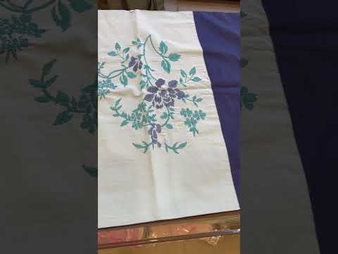 Luxury Embroidered Cotton Bedsheet EB07