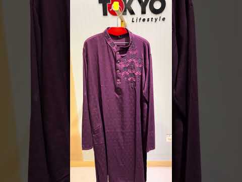 Boys Premium Embroidered Deep Maroon Panjabi 1204