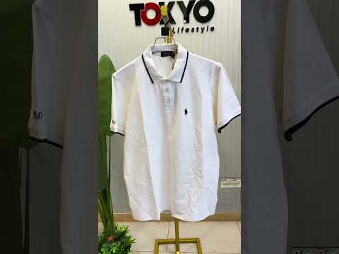 Premium Polo T-shirt RLPLT White-C417