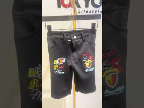 Boys Premium Leaf Print Summer Shirt & Black Trouser Set 441