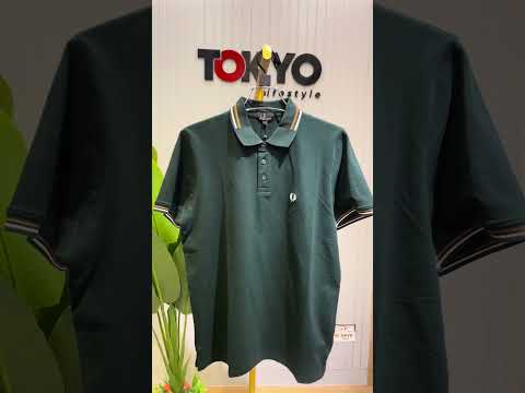 Premium Ultra Heavyweight Polo T-Shirt FPPL Green-C95