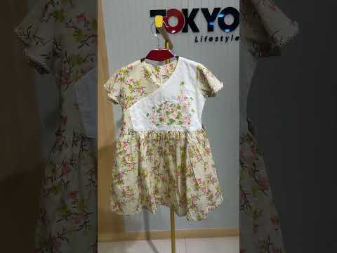 Girls Embroidered Cotton Dress 004