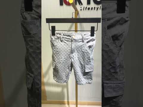 Kids Premium Jacquard Panjabi Set – Luxury Monogram Design 223