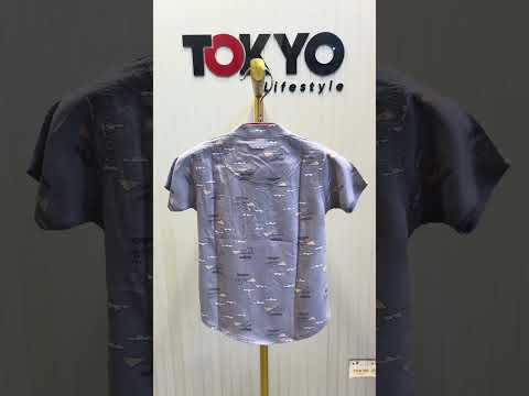 Baby Boys Printed Shirt  Pant Set 180