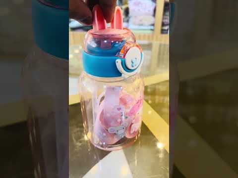 Kids Water Bottle with Straw -C1038