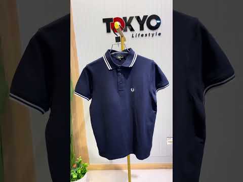 Premium Ultra Heavyweight PoloT-Shirt FPPL Navy-C90