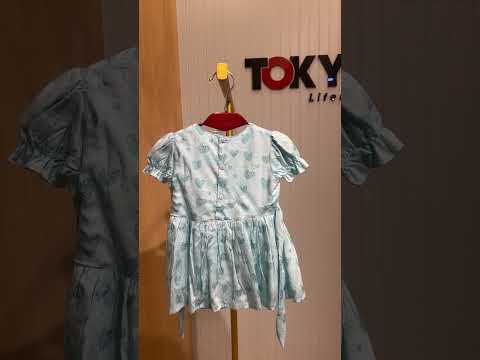 Baby Girls Heart Print Peplum Top & Pants Set — Soft Cotton Outfit 1404