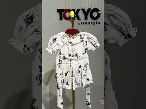 Girls Printed Top & Pant Set A81