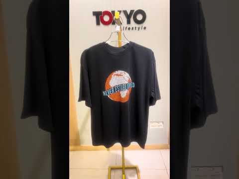 GATSBY Mens Oversized T-shirt _Review G121 Black